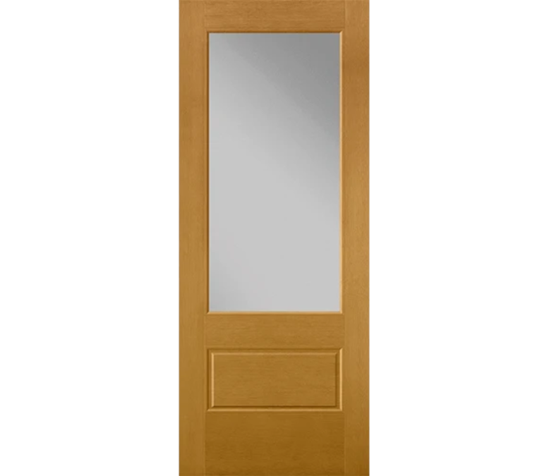 Lake Geneva 3 Quaters Light Fiberglass Entry Door