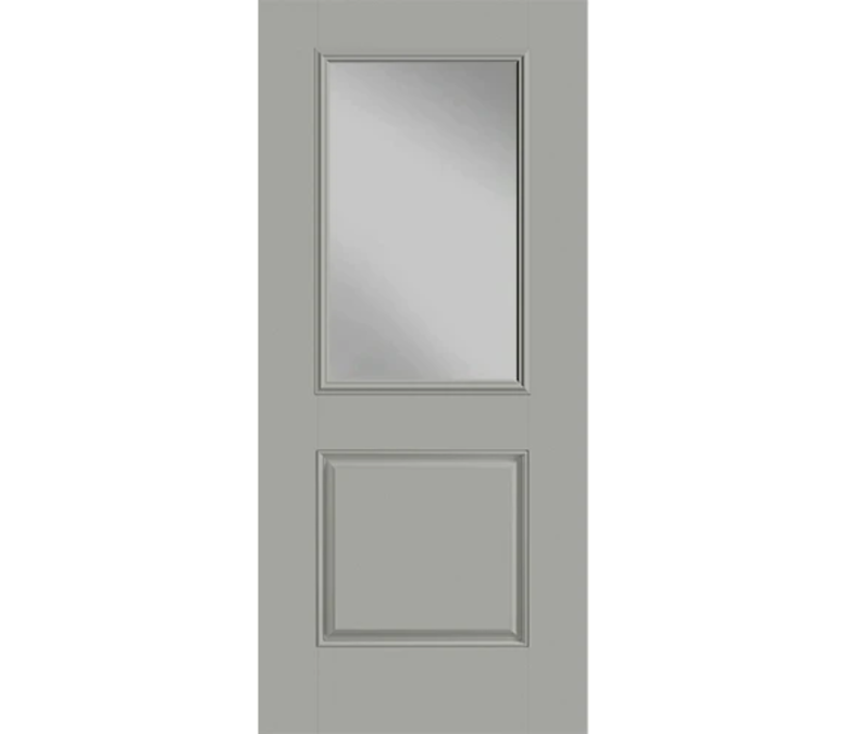 Lake Geneva Half Light 1 Panel Fiberglass Entry Door