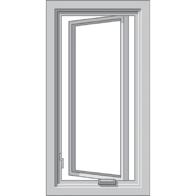 Lake Geneva Pella Hurricane Shield Series Vinyl Casement Window