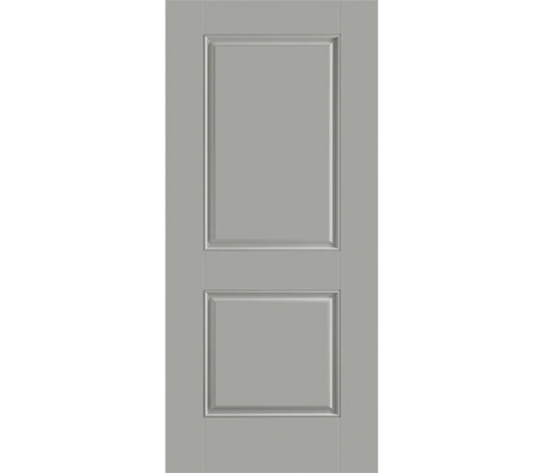 Lake Geneva Two Panel Square Fiberglass Entry Door